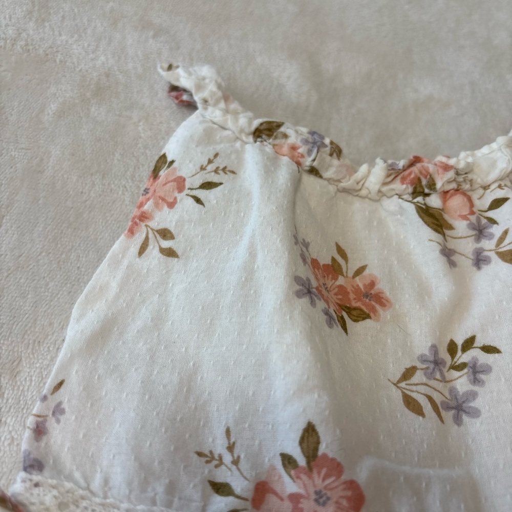 Catherine Malandrio halter top summer dress sundress 24months 2T floral print - Picture 3 of 5